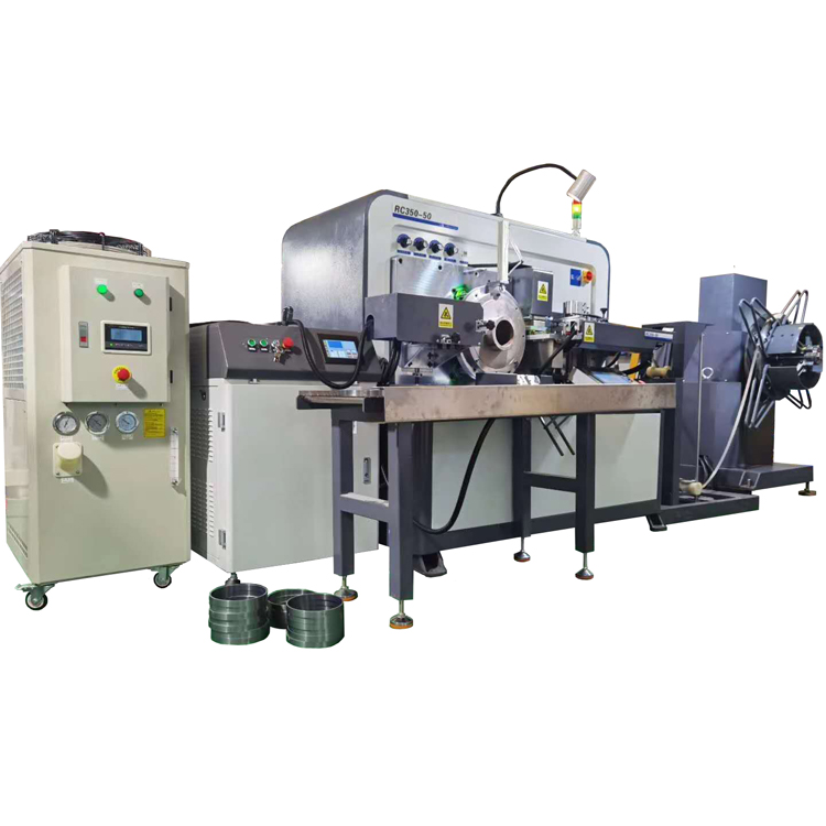 Automatic toroidal core winding machine