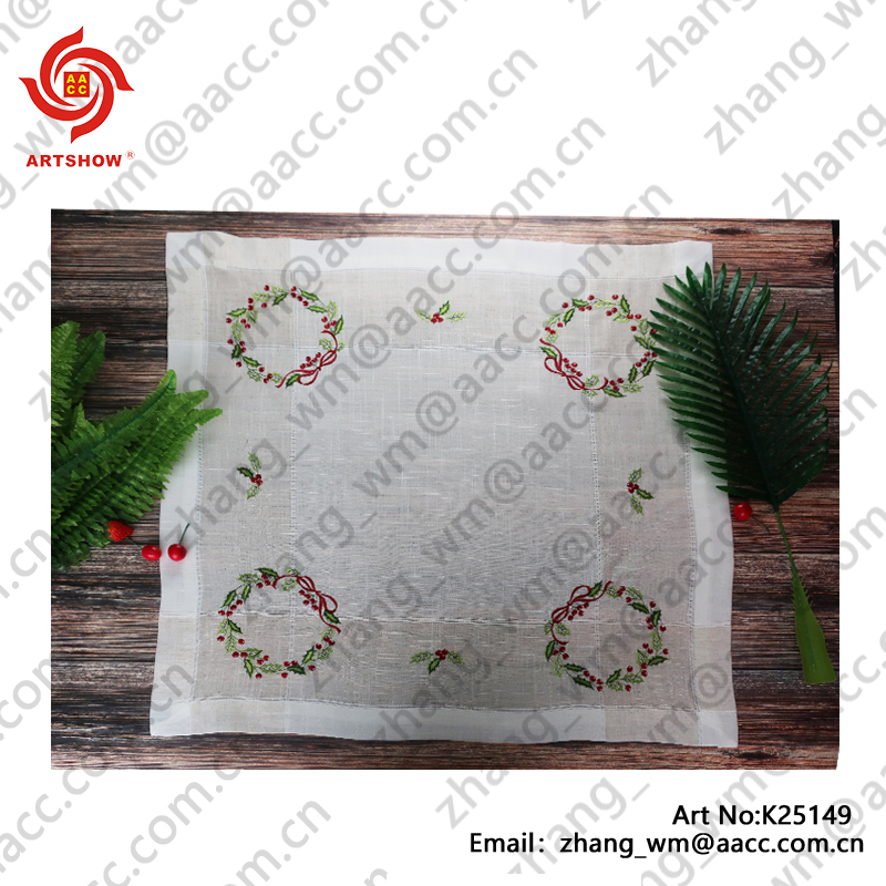 handmade embroidery tablecloth/Mantel / Nappe / Tischdecke / Tovaglia/