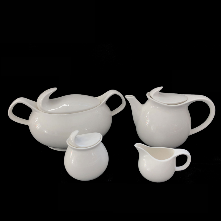 Rural style teapot, milk jug, sugar bowl, coffee set