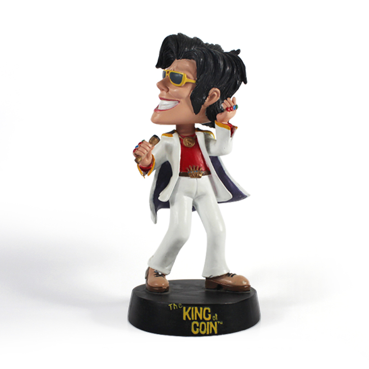 International superstar Michael Jackson bobble head figurine souvenir