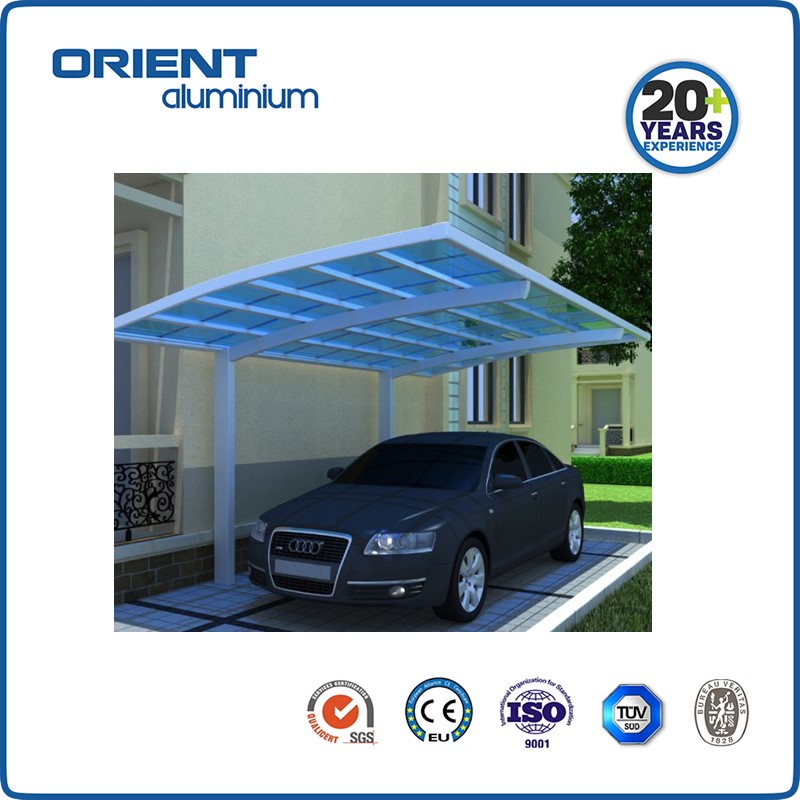 ORIENT ALUMINIUM High Grade Hot Sale Aluminium Carport For Europe Market