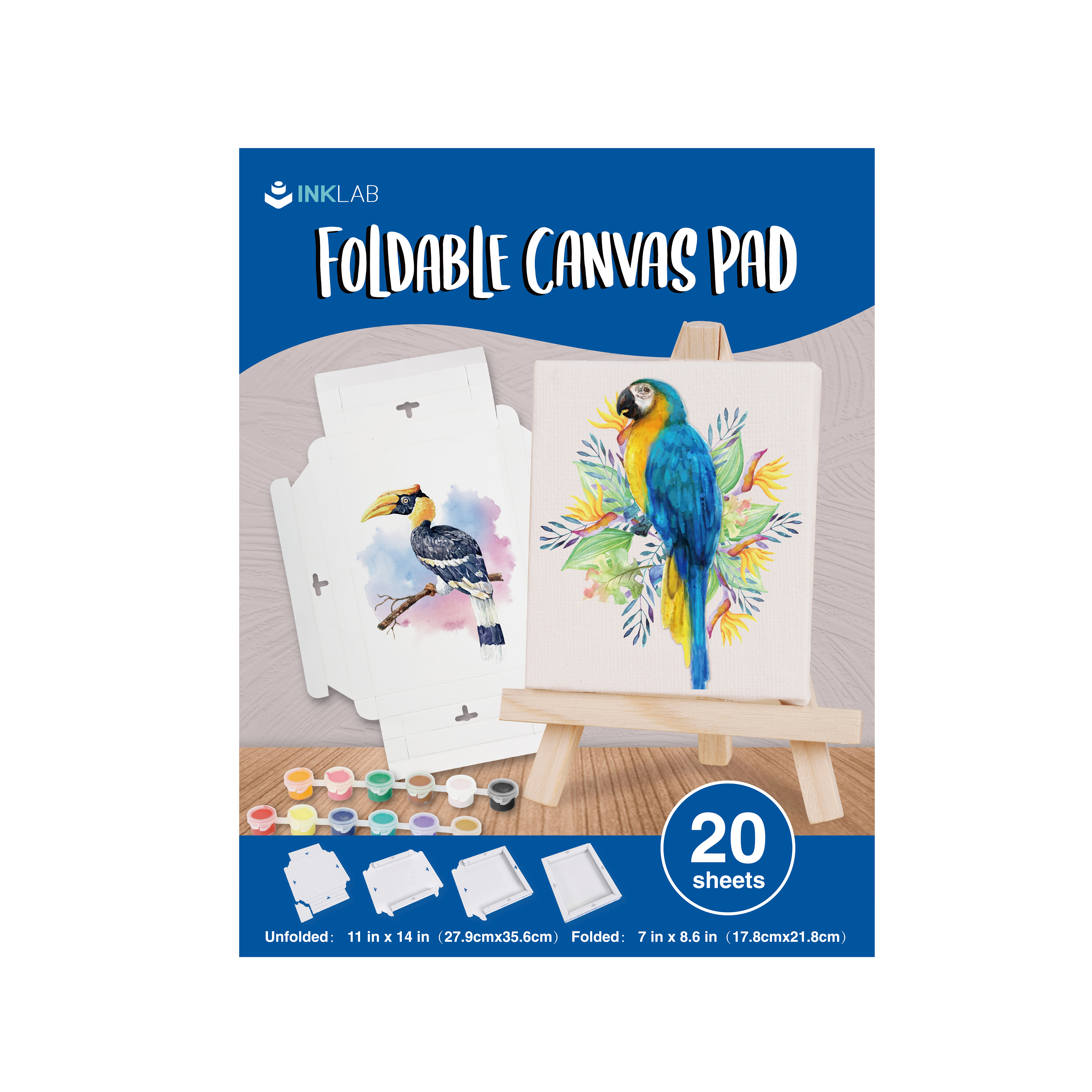 Foldable Canvas Pad