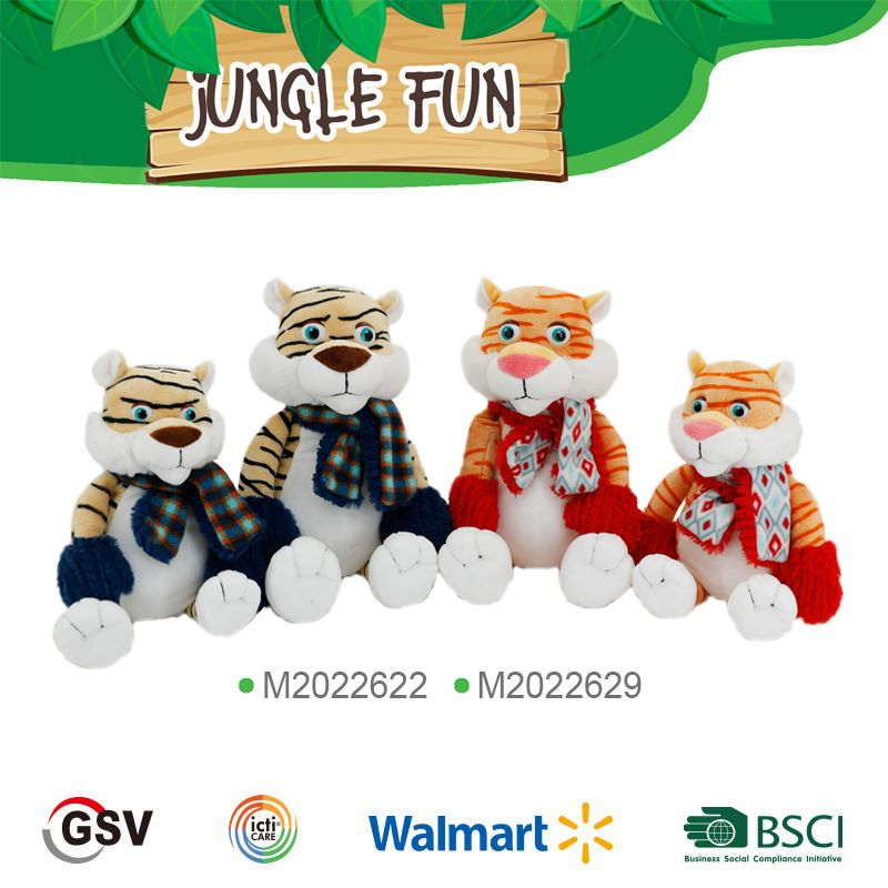 Wild Animals Tiger Gtst Plush Toy（m2022622 M2022629）