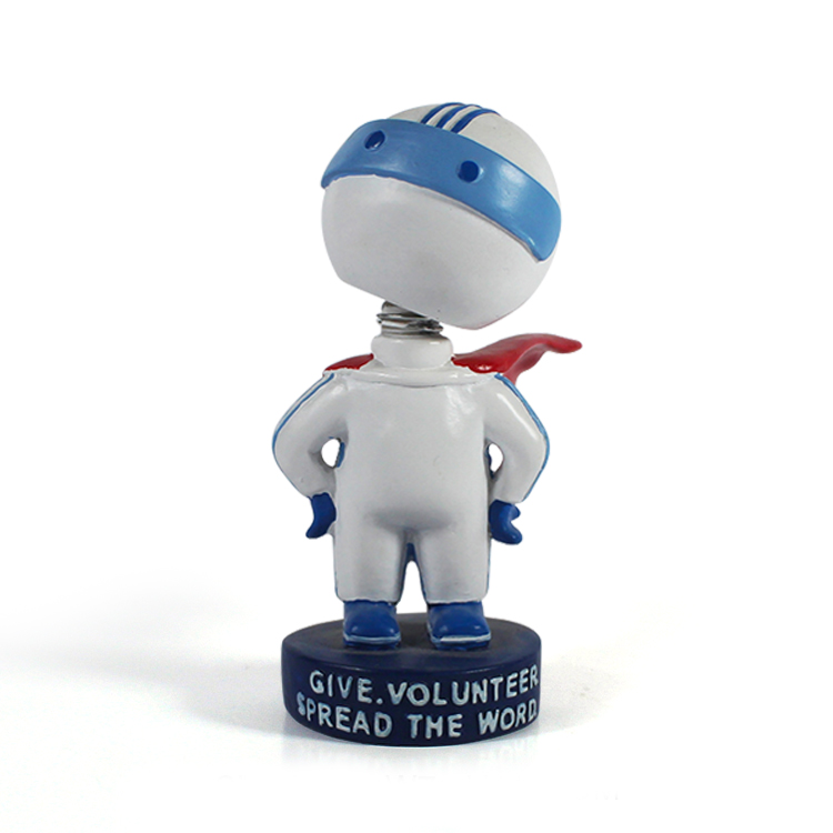 Cute cartoon robot image bobble head