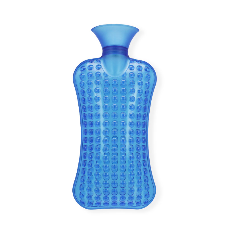 High-density Thick PVC Transparent Hot Water Bottle