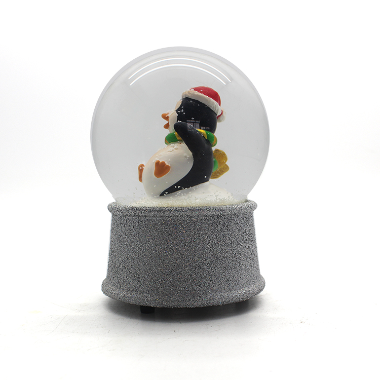 Custom penguin snow ball