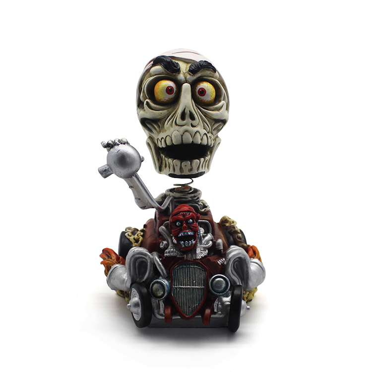 Halloween series skull head bobble head doll gift decorations