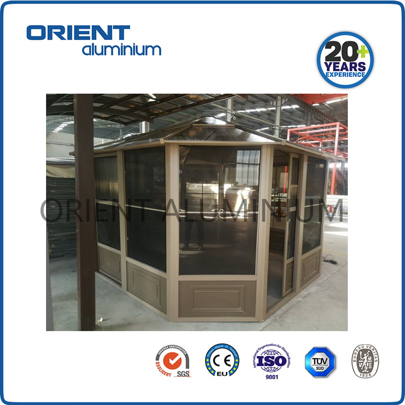 China cheap price factory large aluminium greenhouse