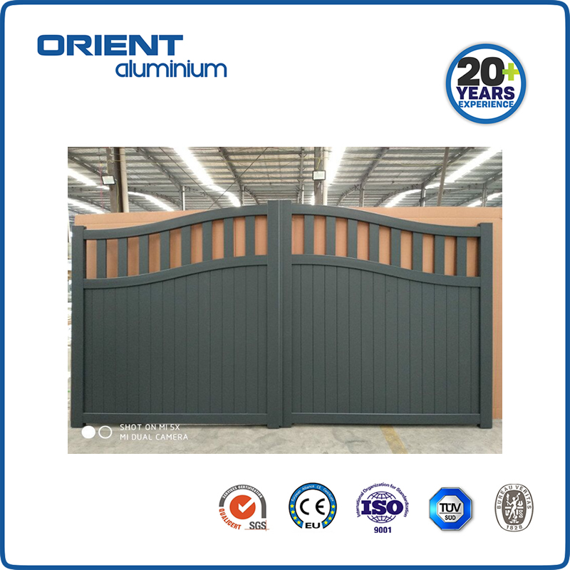 ORIENT House Entrance Gates Aluminium Gate Aluminium Portail