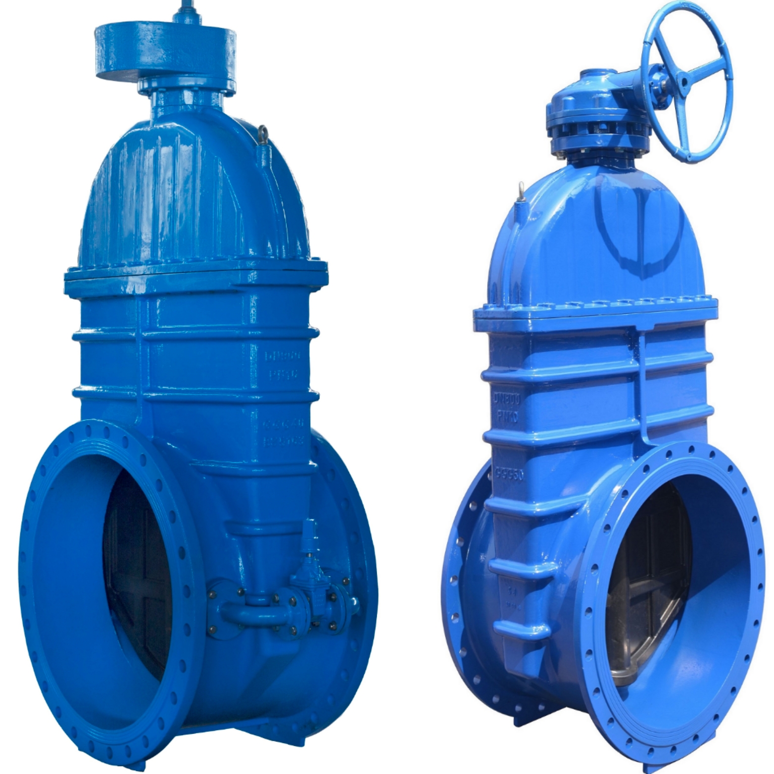 Gearbox Resilient Seated Gate Valve DIN3352 F4 DN700-DN1200