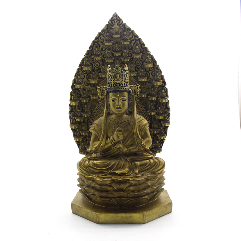 Custom Handmade Resin Religious Figurine Buddha Statue