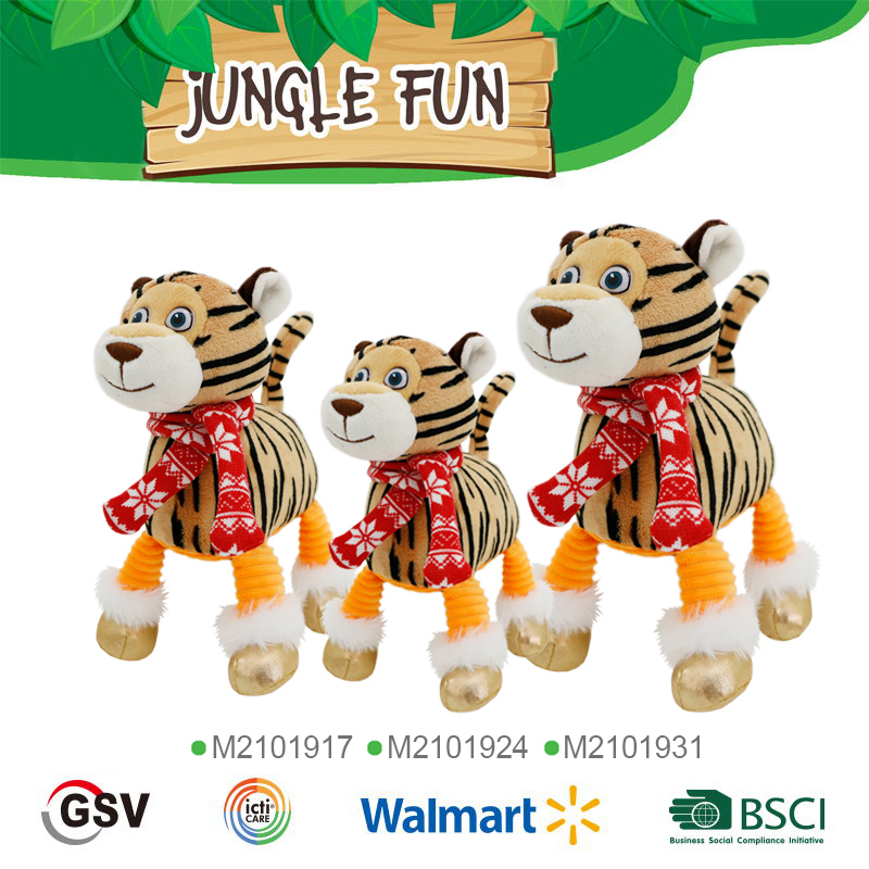 Wild Animals Tiger Gtst Plush Toy（m2101917 M2101924 M2101931）