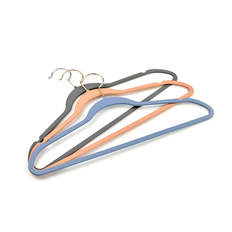 ABS material dry and wet two ways rubber lacquered non-slip hanger