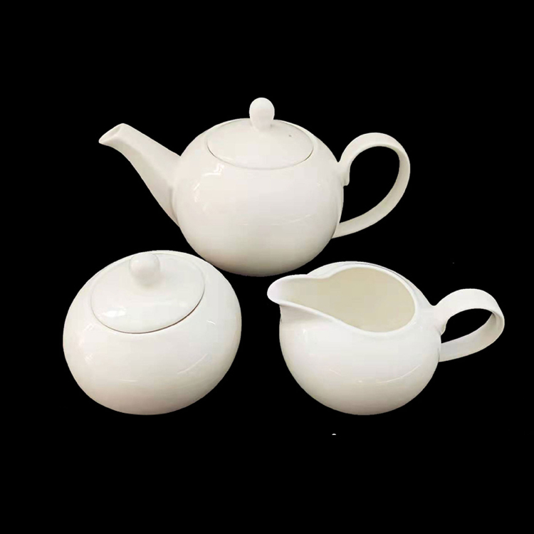 Luxury ceramic cup coffee cup and saucer ceramic plate bowl pot set milk jug sugar bowl set ceramic coffee utensils teapot