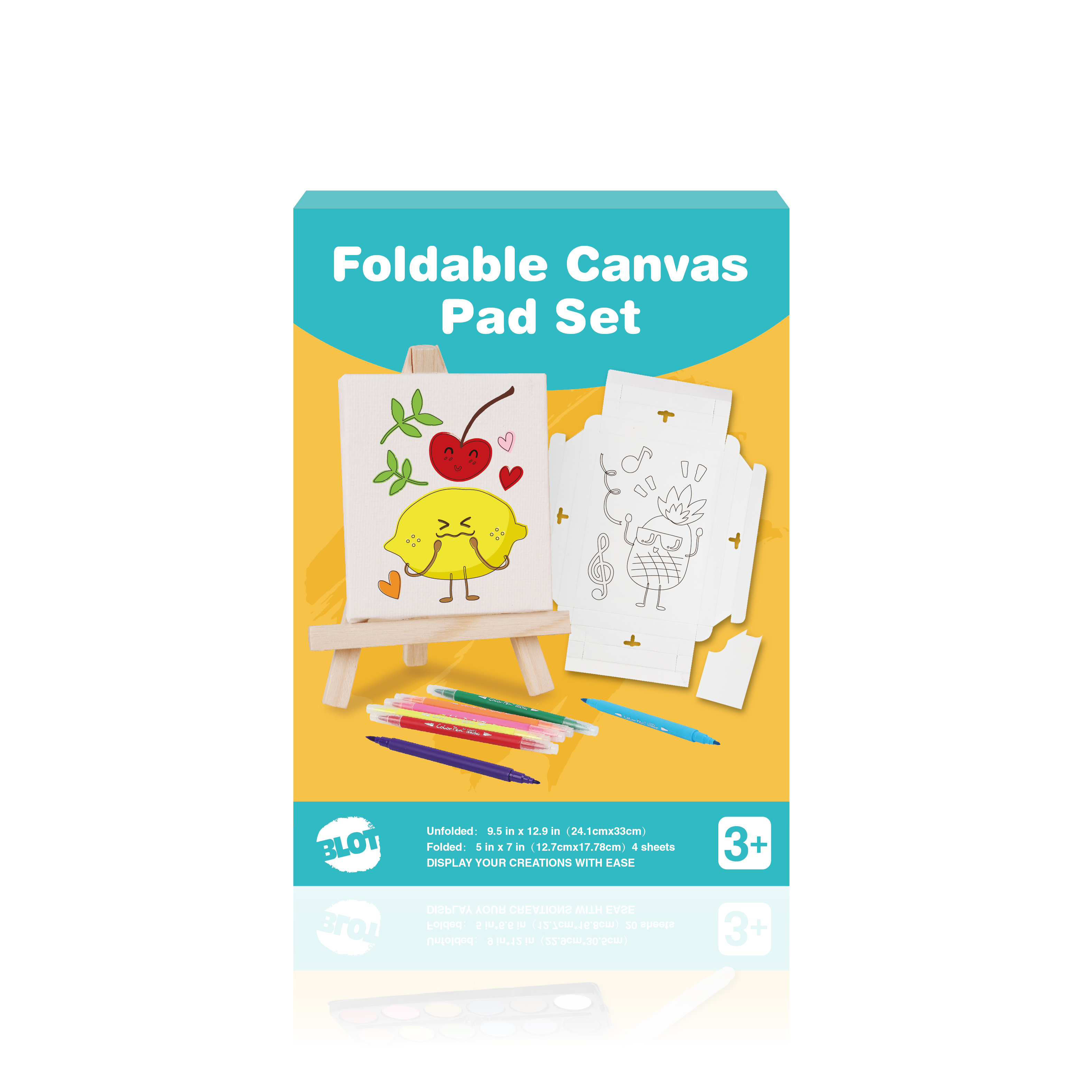 Foldable Canvas Pad Set