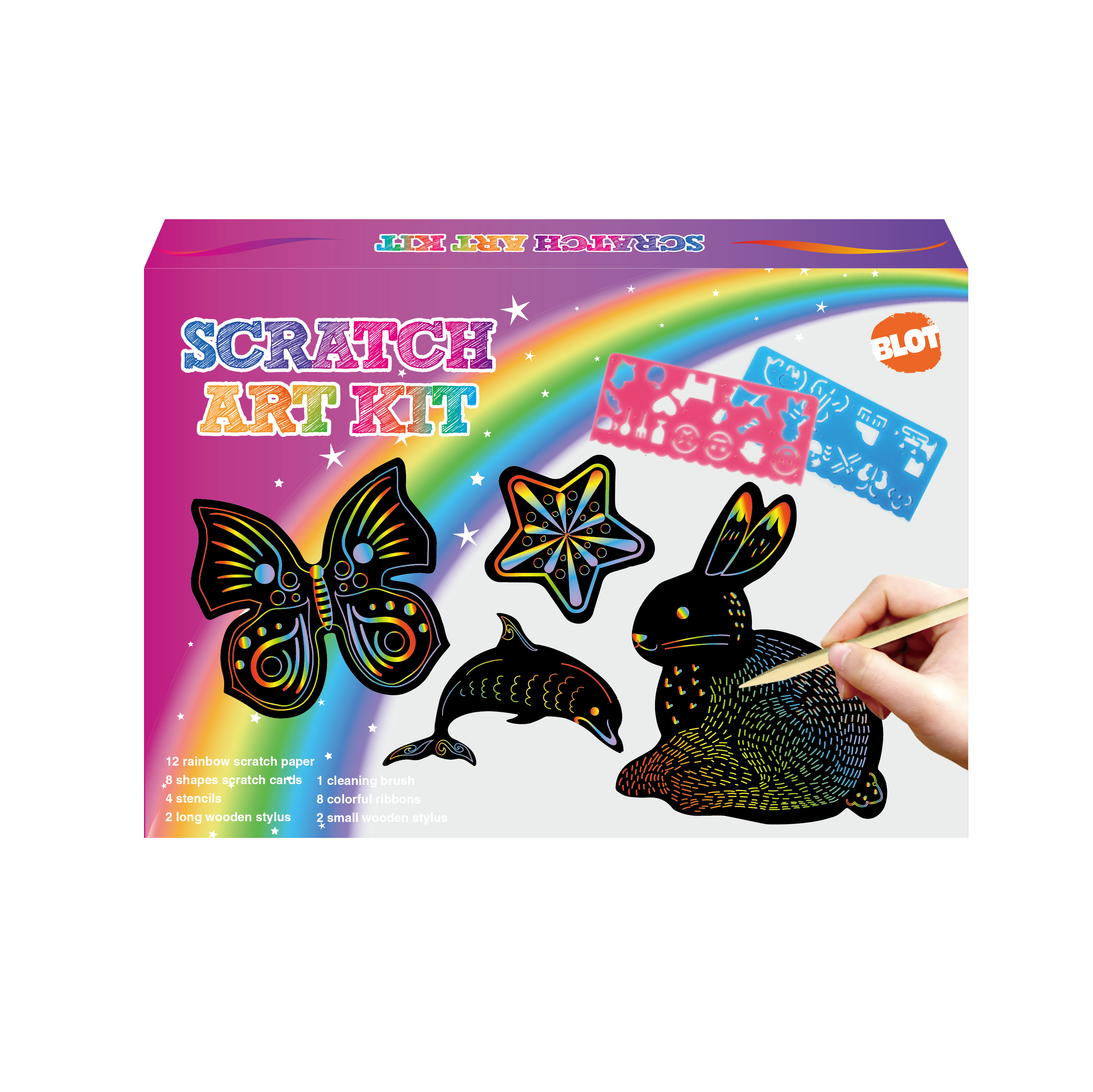 Scratch art kit