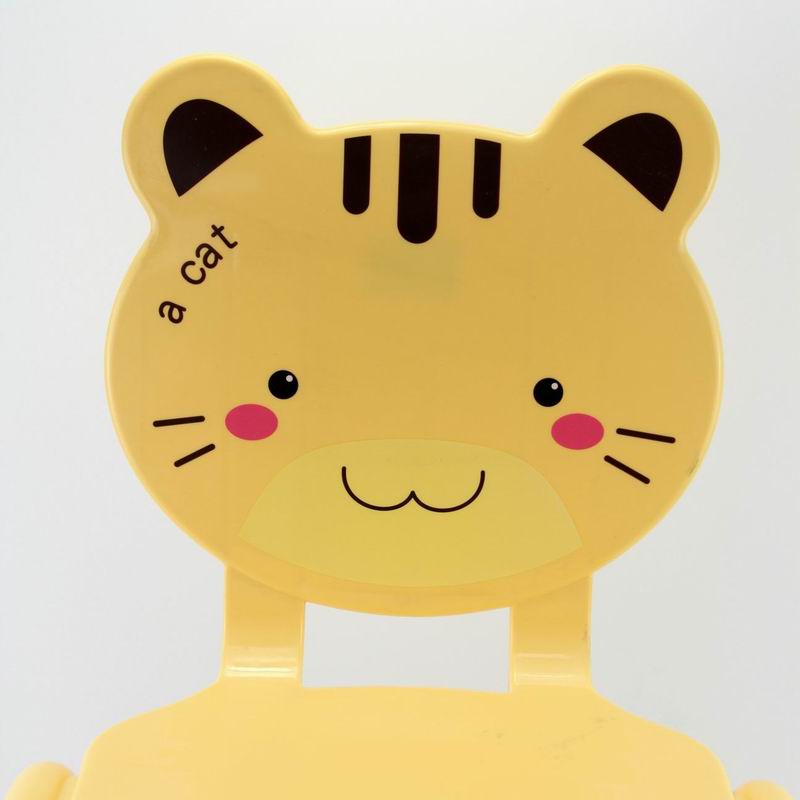 Plastic cartoon chair for kids
