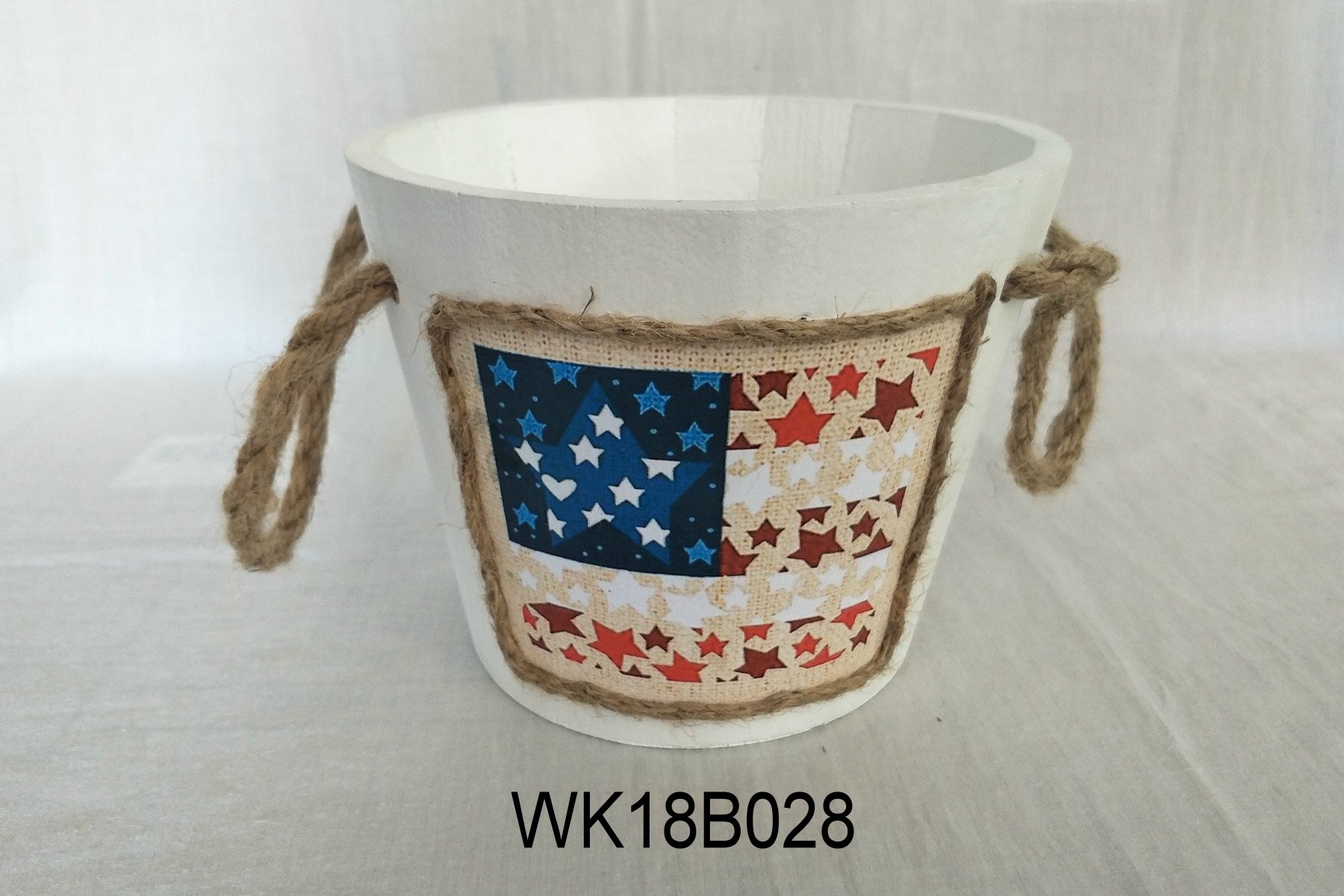 Wooden flower pots succulent planter