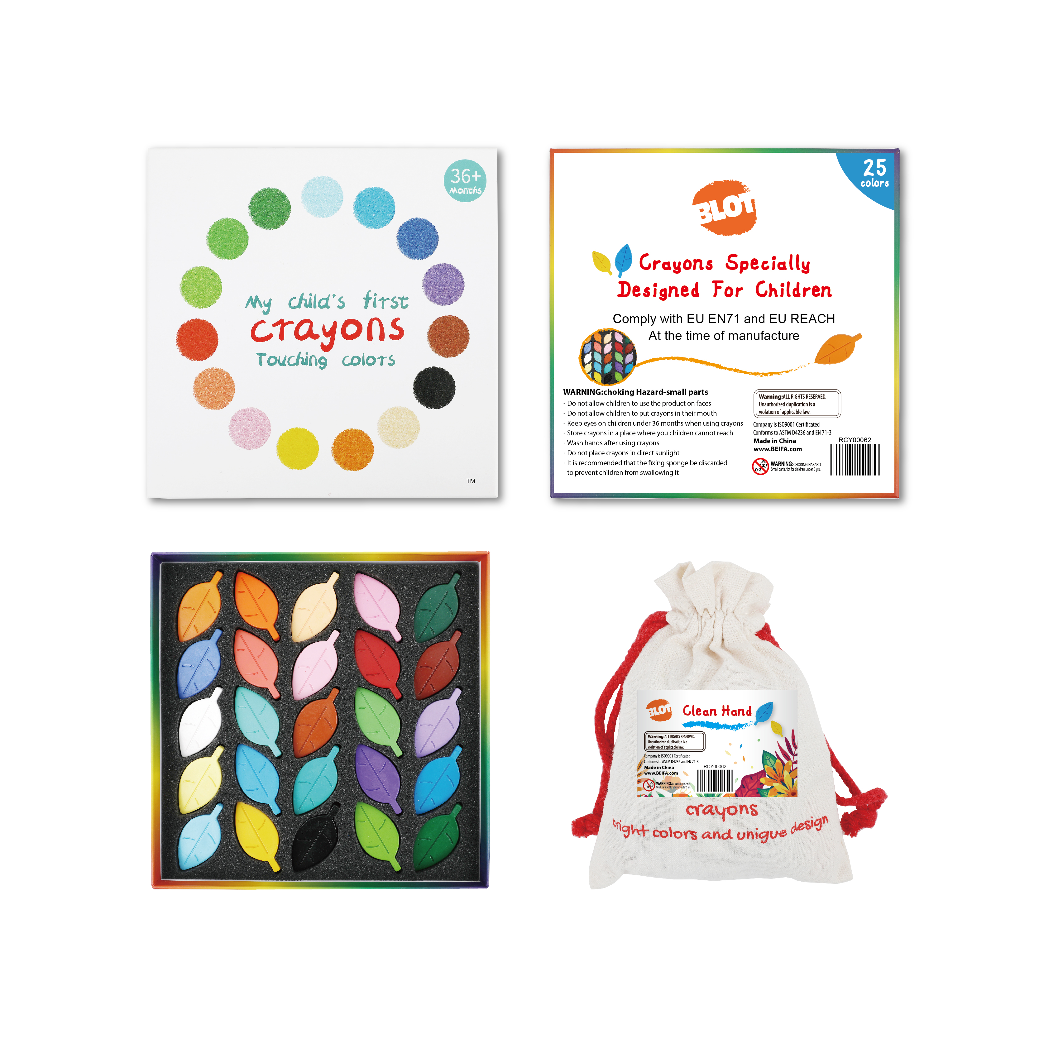 Leaf crayons