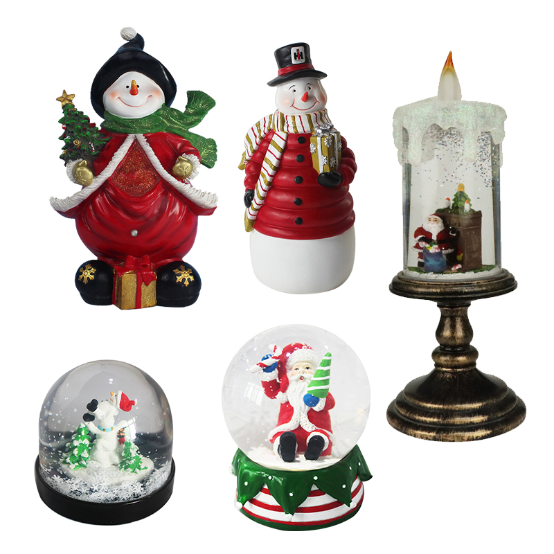 Christmas snow globe