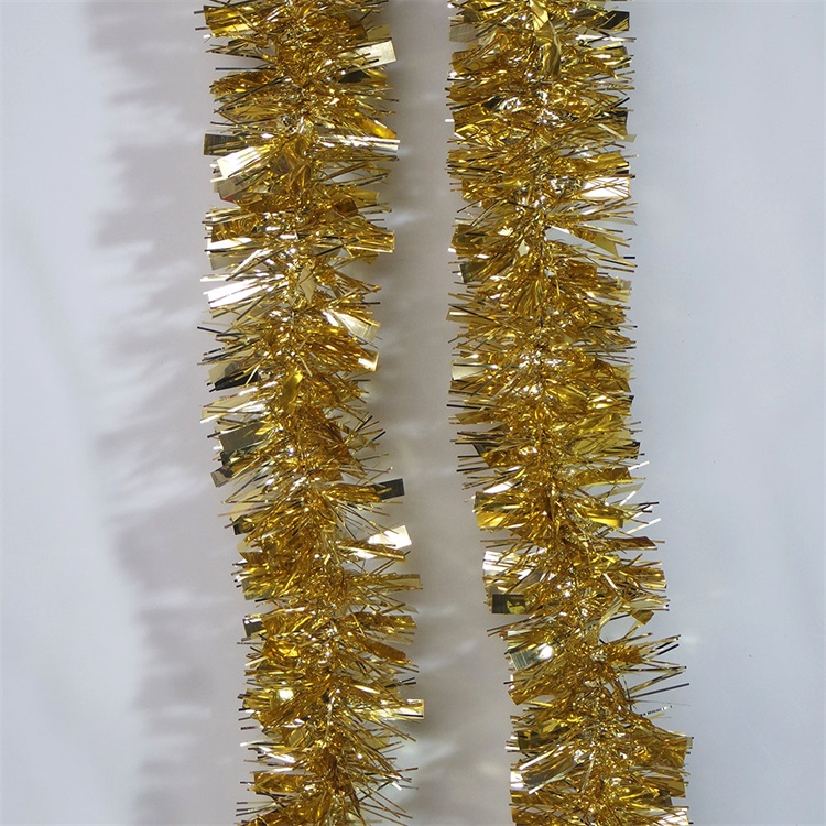 Christmas Festival Decorations Shiny Hanging PET Tinsel