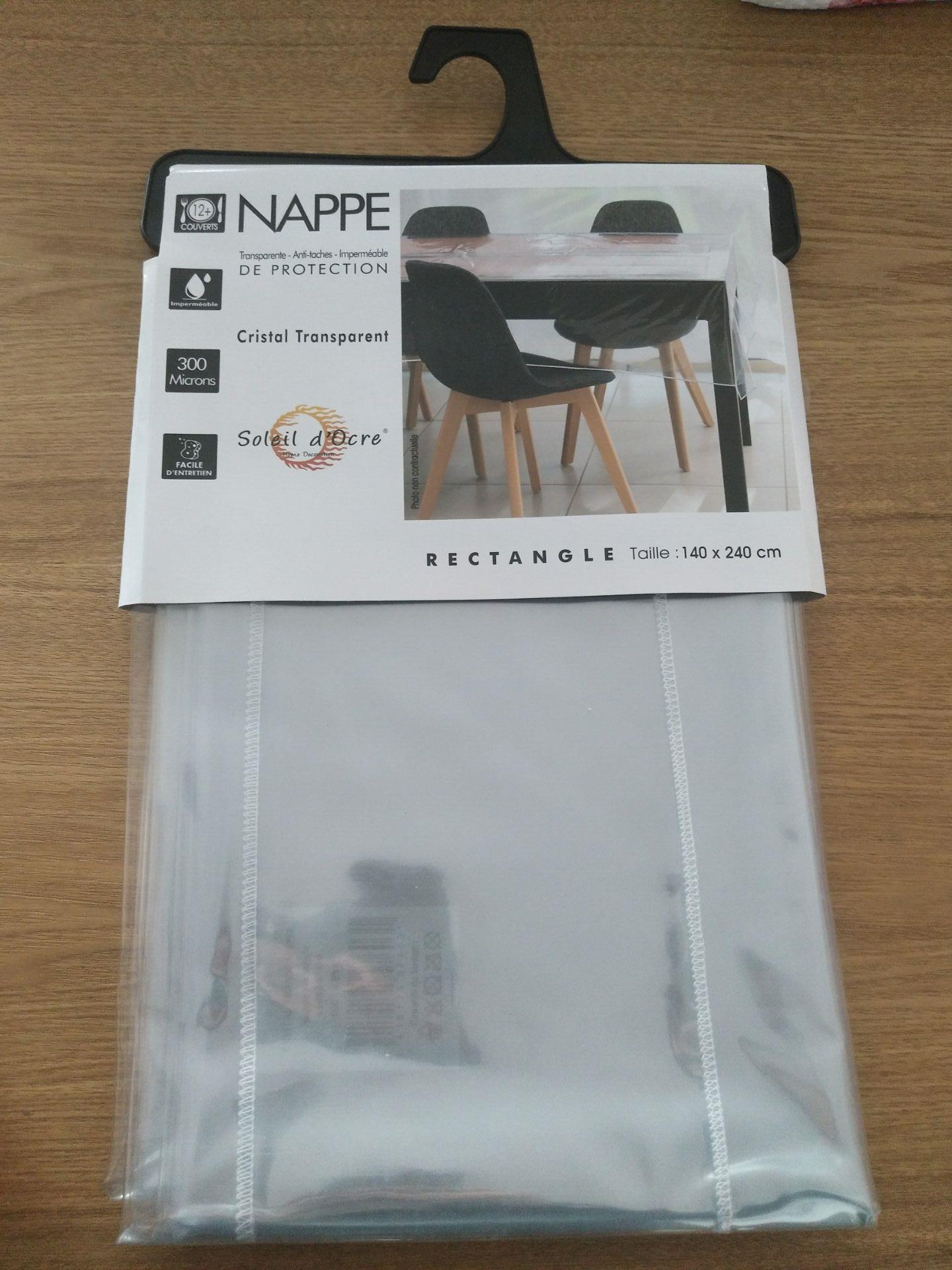 PVC transparent tablecloth
