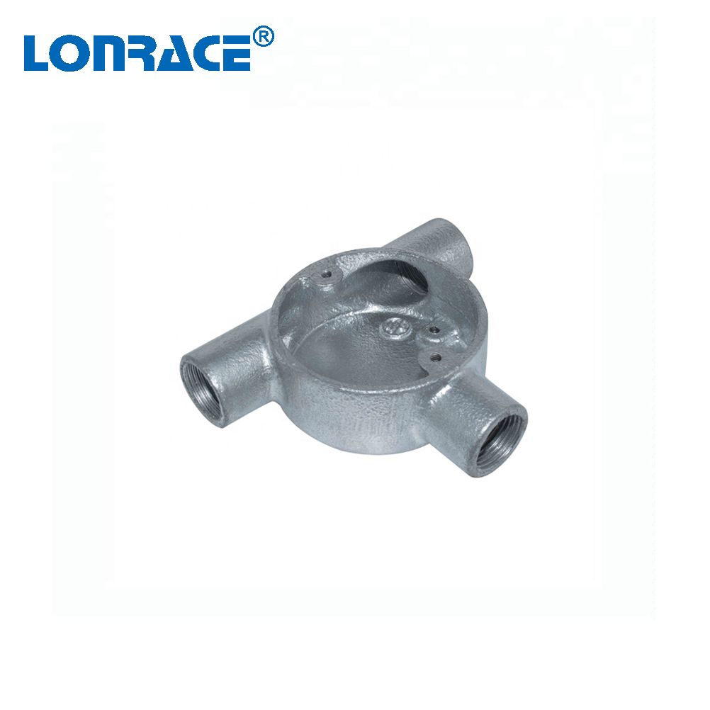 Malleable Iron Tangent Tee Box