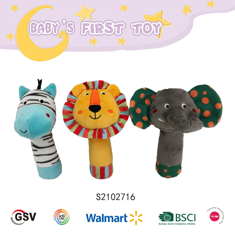 Baby Toy Elephant Lion Zebra Gtst Plush Toy（s2102716）