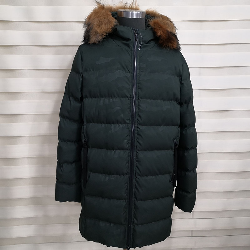 Custom Style Winter Puffer Jacket Hot Sale Hooded Puffer Jacket Men Clothing plus size