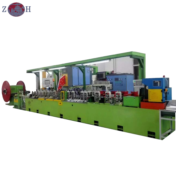 Car radiator aluminum tube welding machine