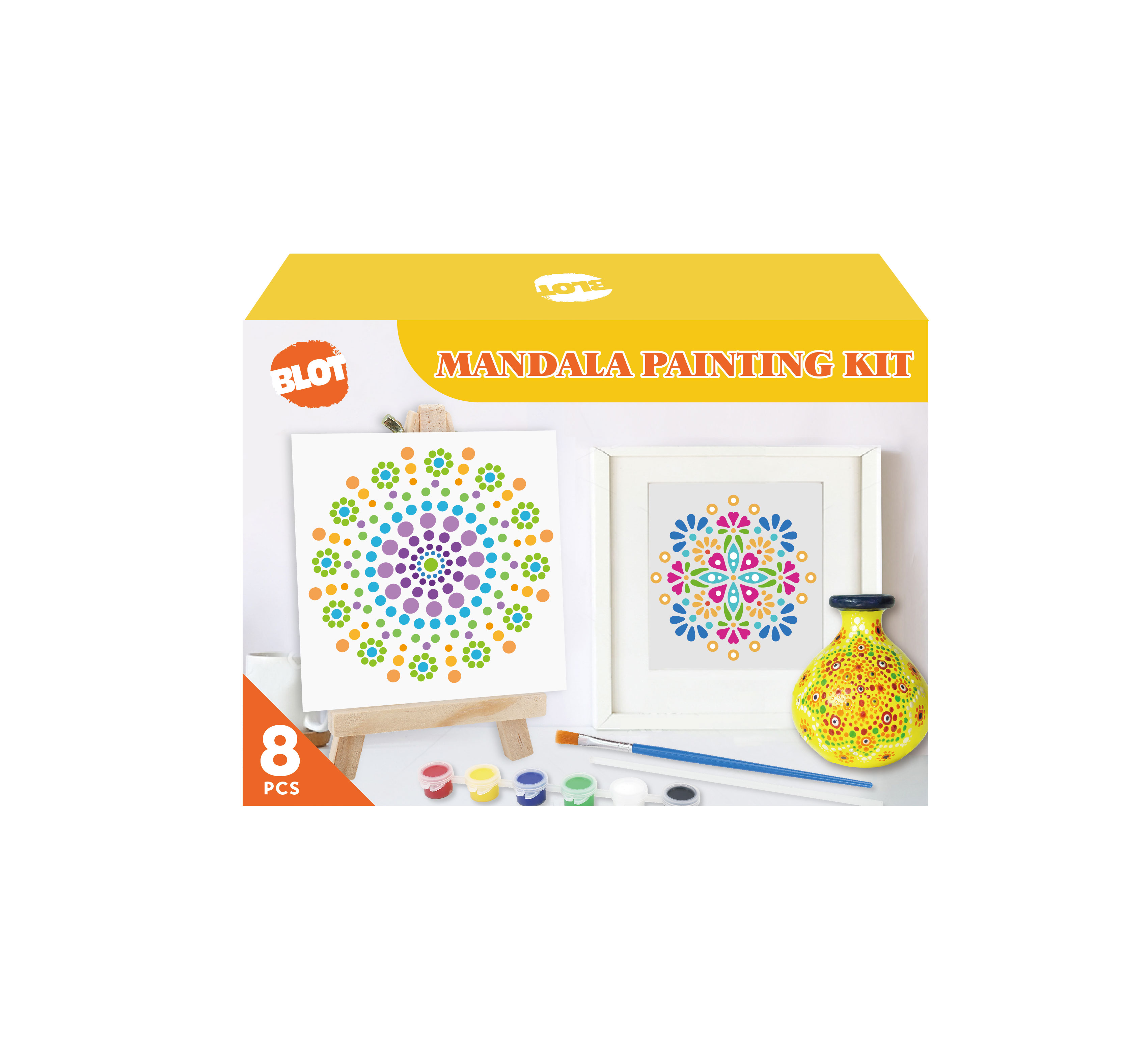 Mandala painting kit