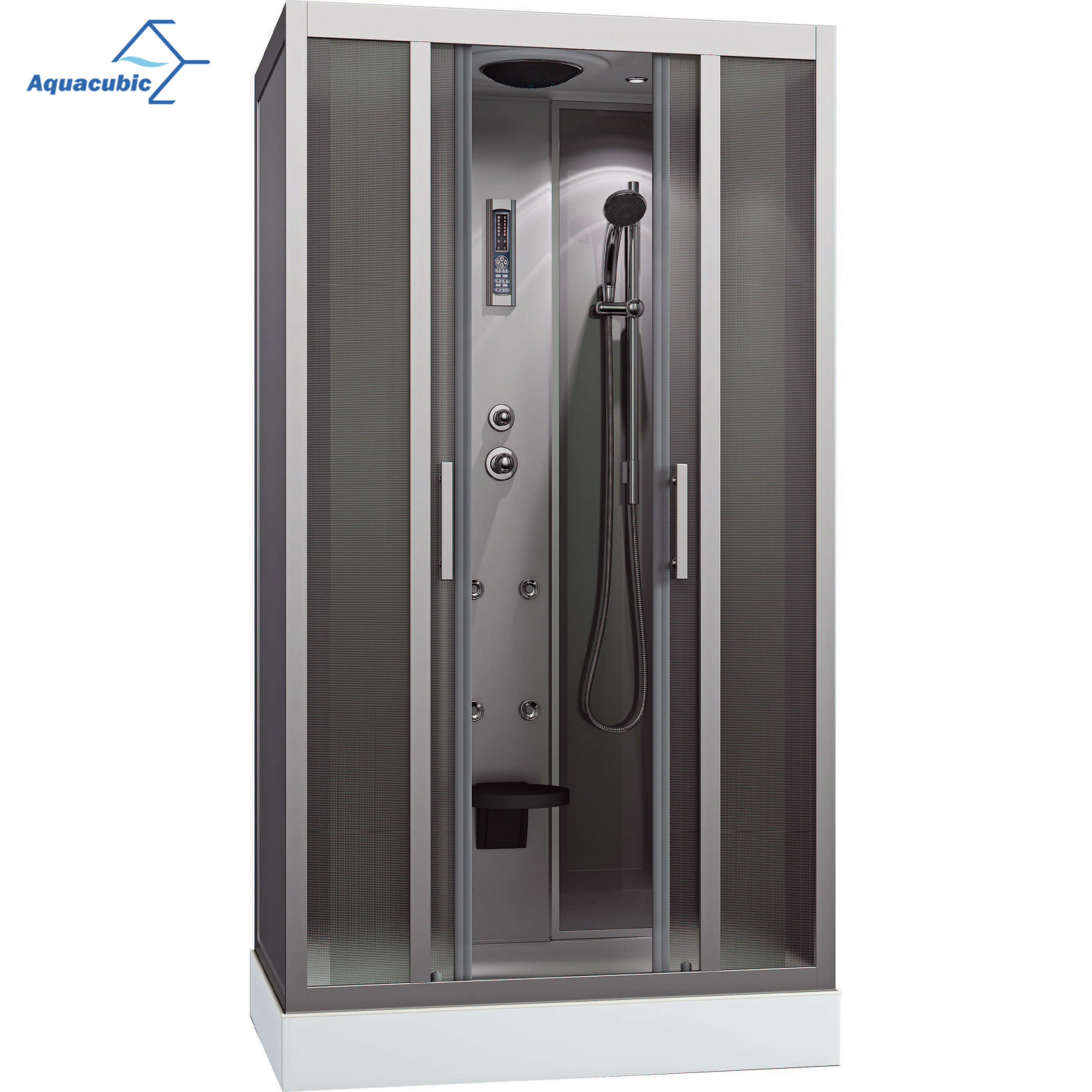Good Selling Custom Bathroom Modern Glass Shower Room for 120 *80 *215 cm