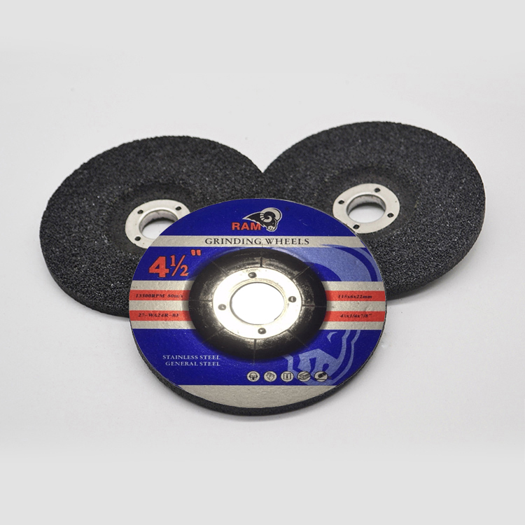 115x6x22.22mm grinding wheel 4" black grinding disc