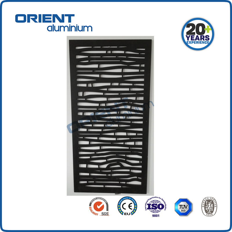 Customized Garden Decorative Laser Cut Aluminum Fence Panels reasonable price