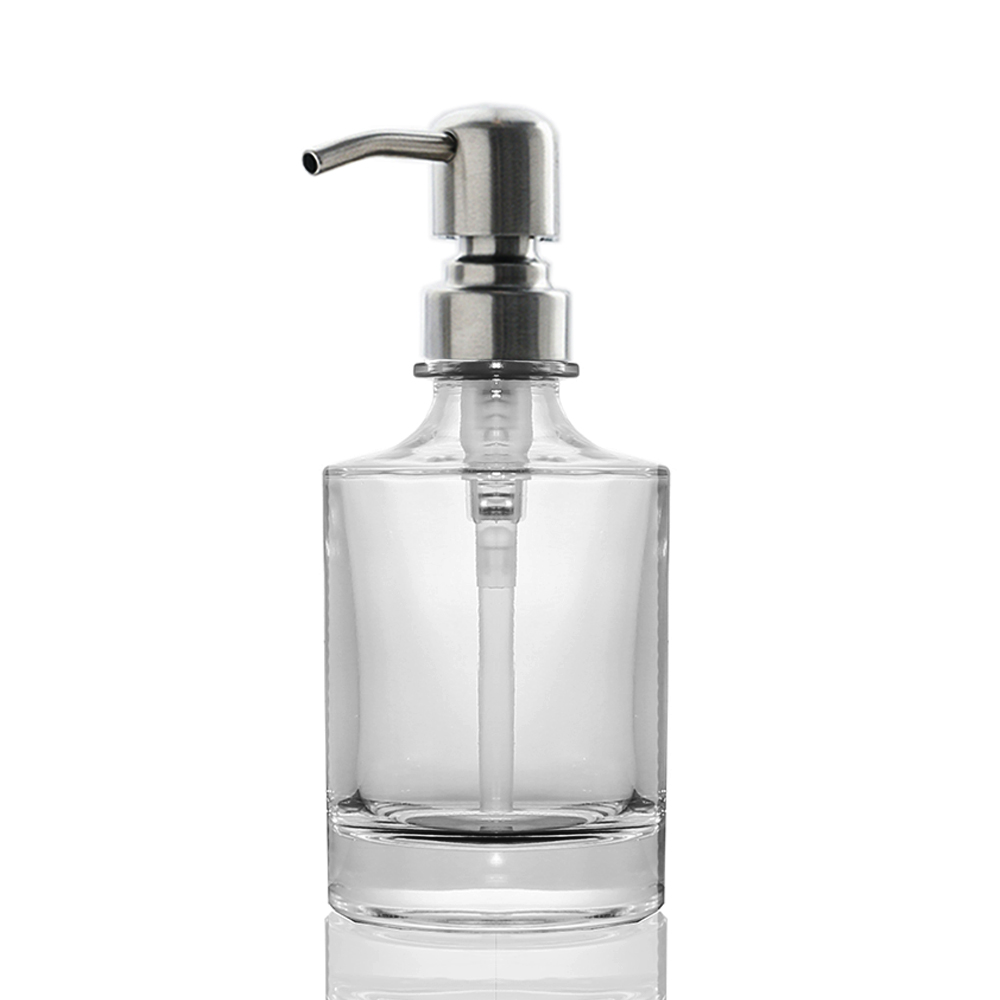 Glass soap dispenser