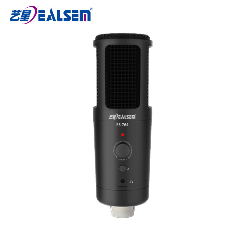 USB Condenser Microphone Live Broadcast Ktv Recording Gaming Desktop Computer Microphone