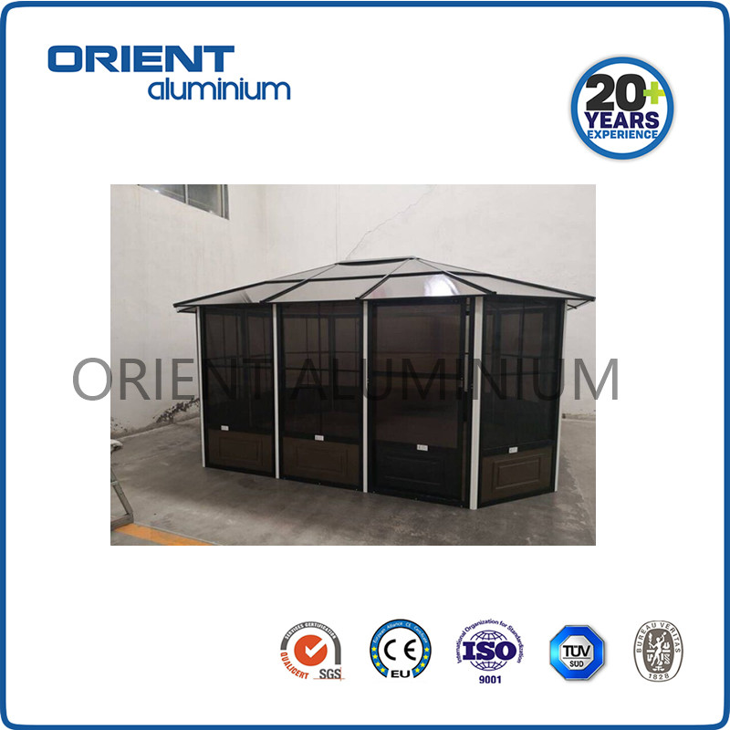 factory price thermal break heat resistant aluminum sunroom