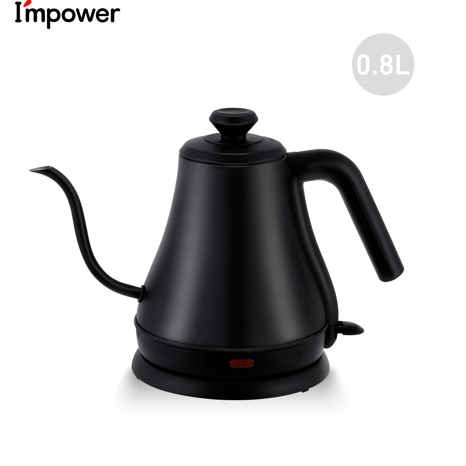 Anboer Electric kettle HB-3166G 0.8L Gooseneck kettle good for tea or coffee