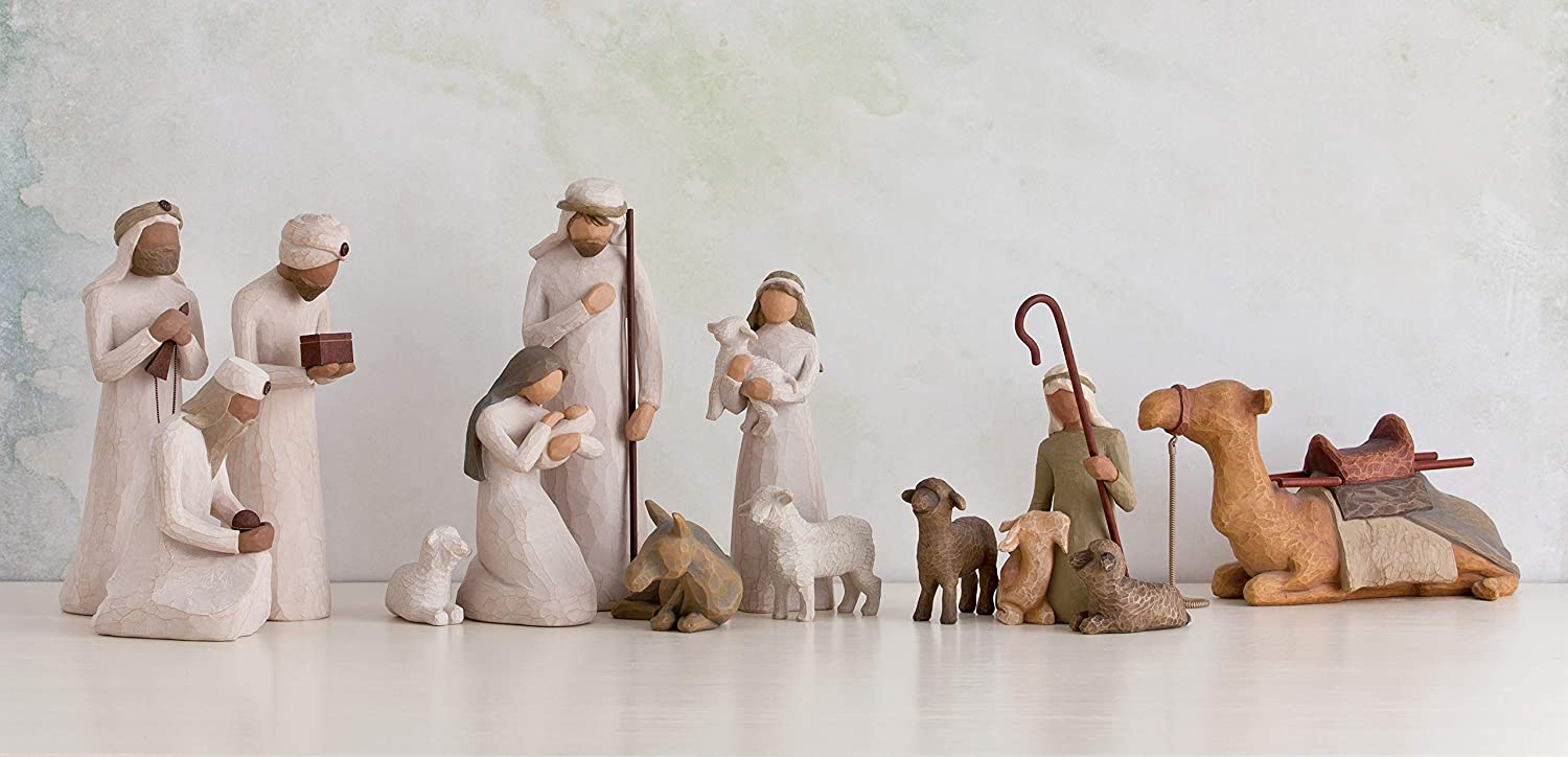 Willow Tree The Birth Of Jesus Nativity Series Family Figurine