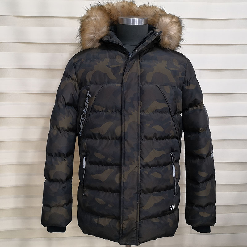 factory supplier men heavy camo winter jackets man waterproof coats polar fleece lining plus size coats
