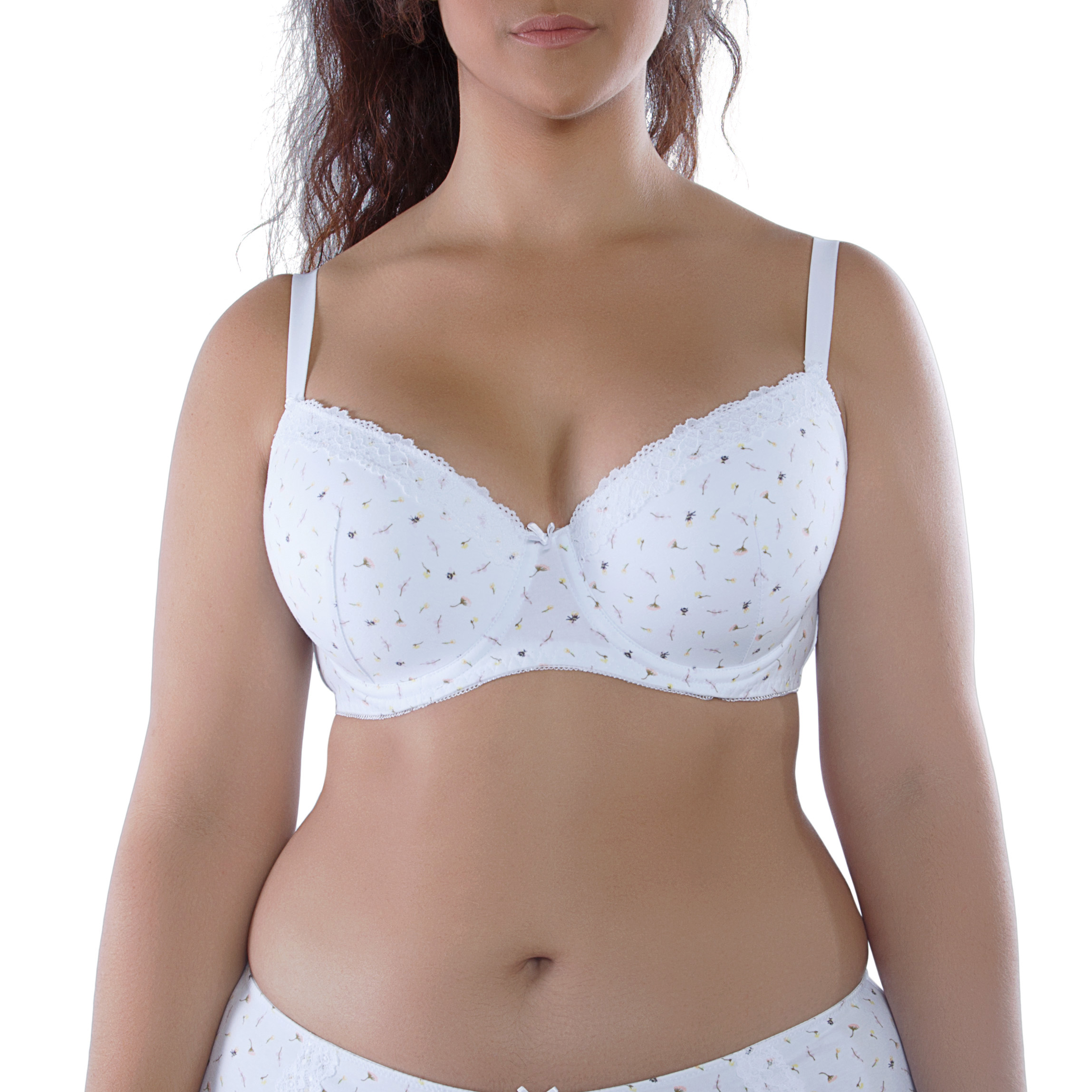 plus size bras for women cotton bra big size lace full cup underwire bra