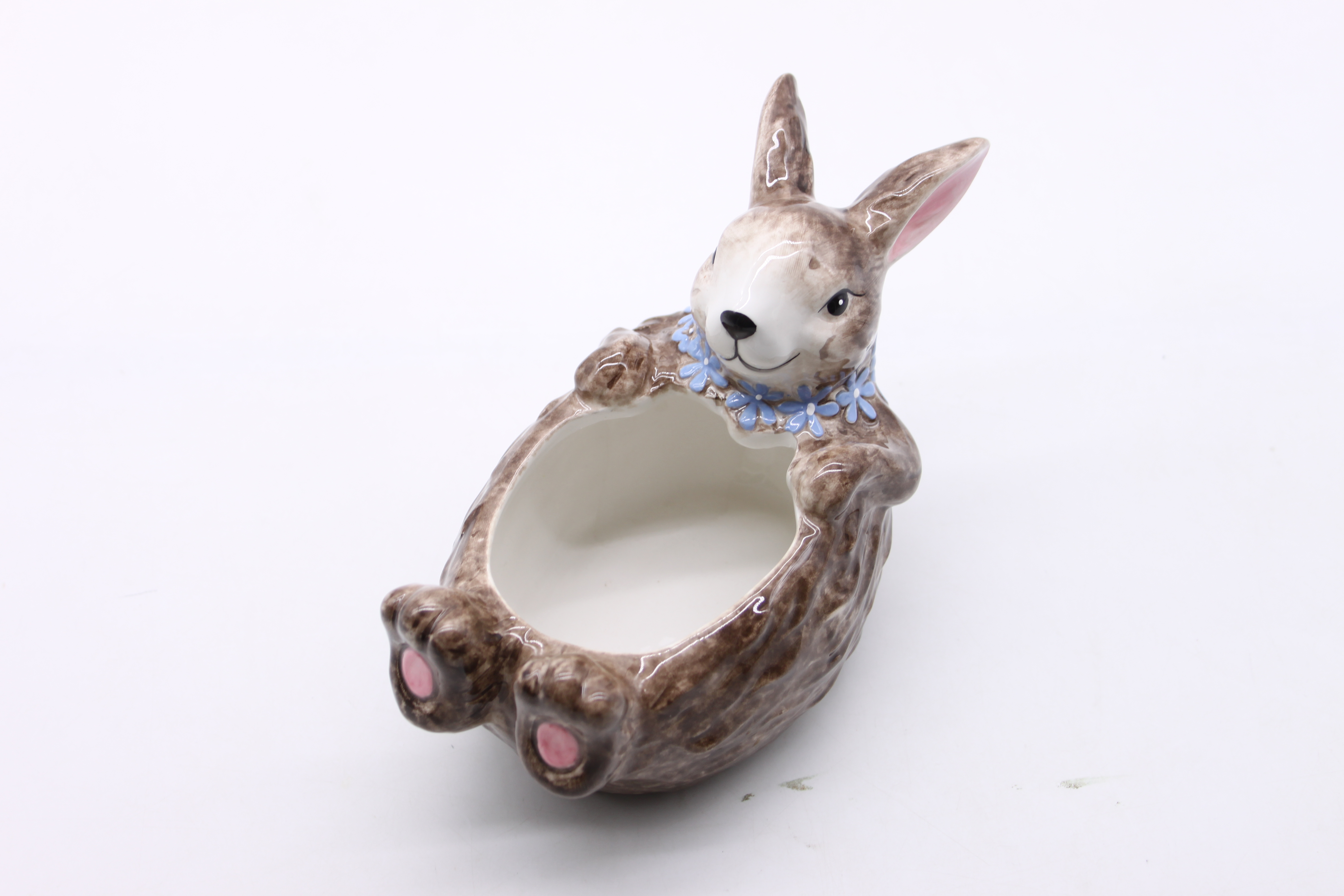 Ceramic Easter Candy Bowl, Bunny Candy Bowl