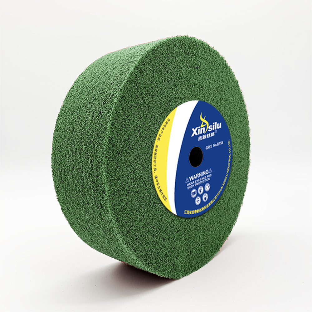 MNonwoven marble line wheel nonwoven nylon fiber stone wheel ground line polishing wheel