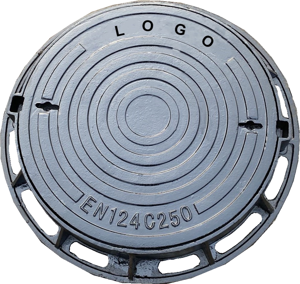 ductile iron round manhole cover and frame