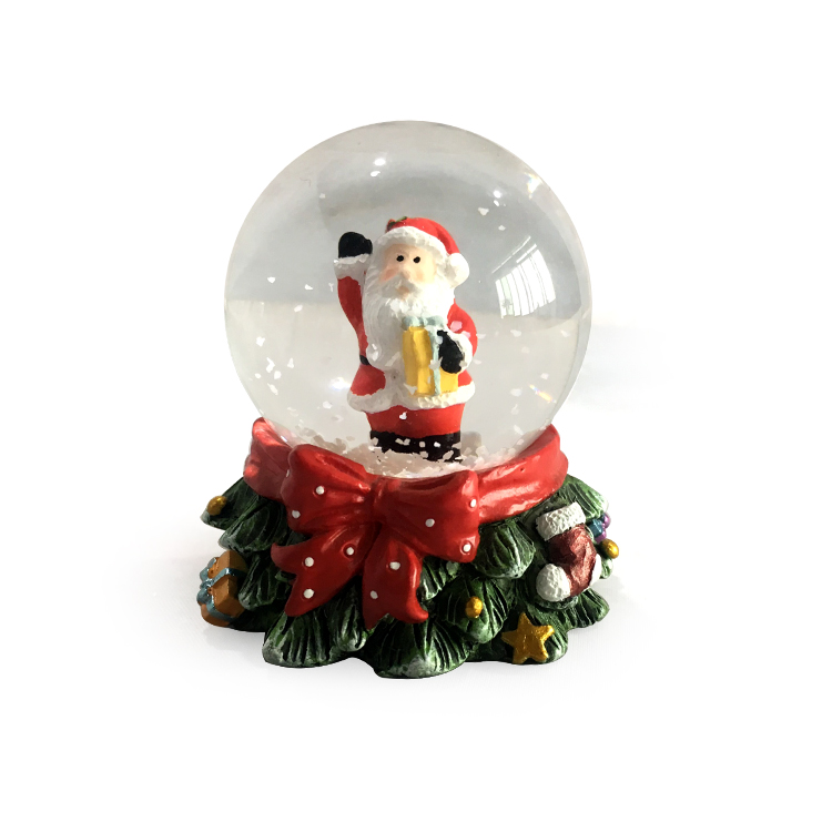 80MM Stanta Christmas snow globe