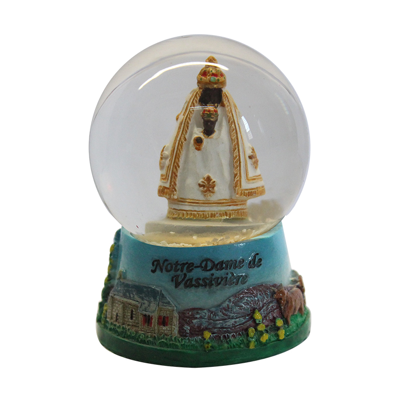 45MM Religious Resin Glass Snow Globe