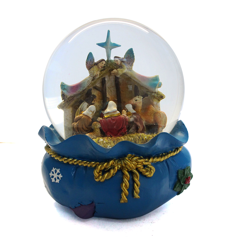 Resin Religious Snow Globe
