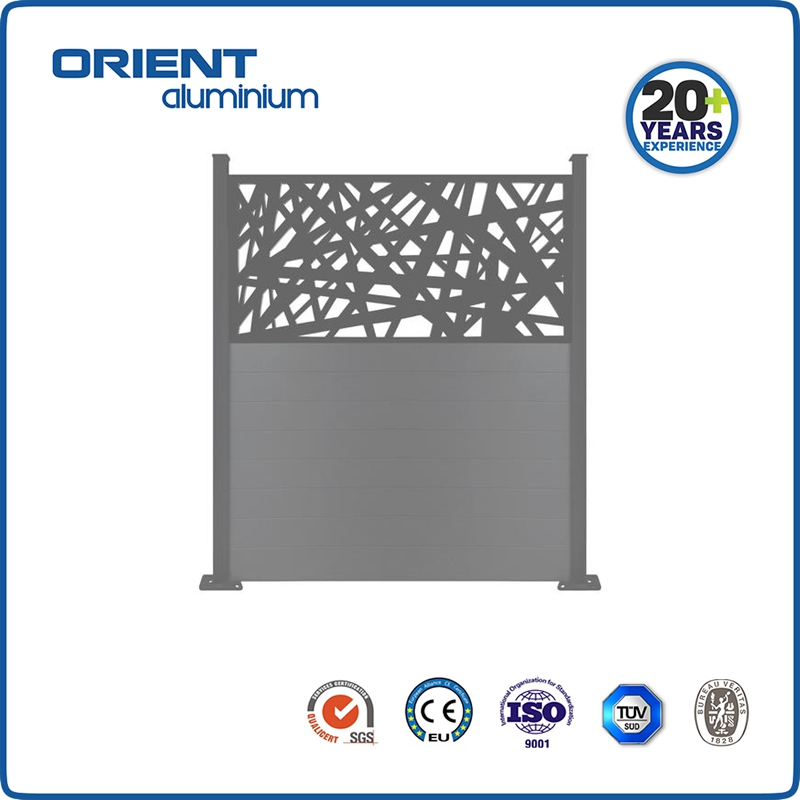 Garden Decorative Laser Cut Metal Panels Screens for Interior Walls