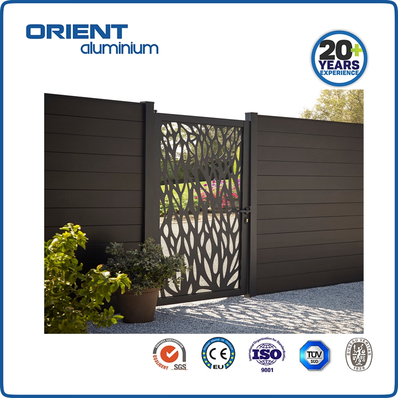 Customized WPC laser cut decorative screens with a wide amount of uses and unlimited design choices