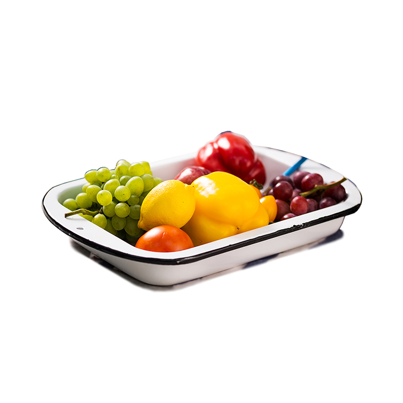 Enamel Serving Tray Roll tray Best Quality Hotel Restaurant Serving Tray Fast Food Tray